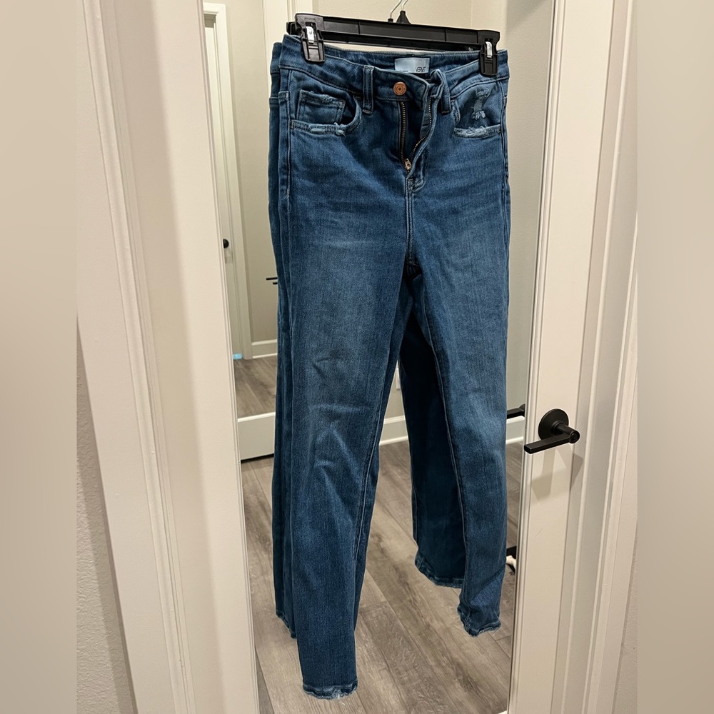 Straight leg jeans